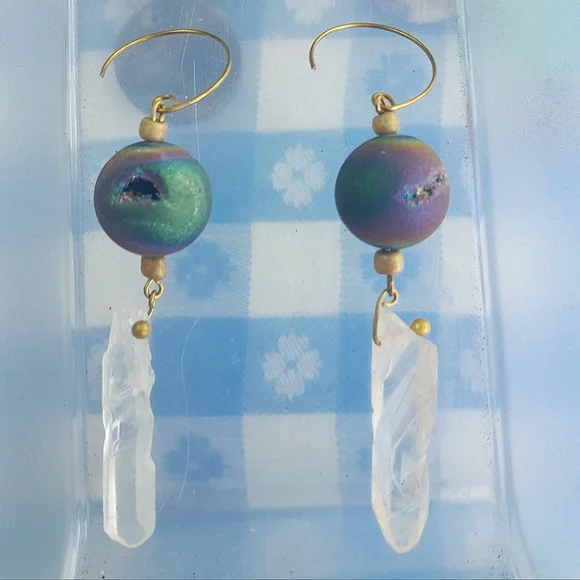 Handmade 'Mystic'' Dangles - Picture 1 of 4